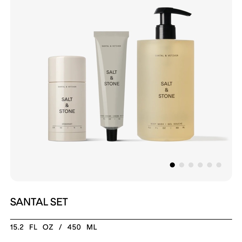 Salt & Stone Santal Set